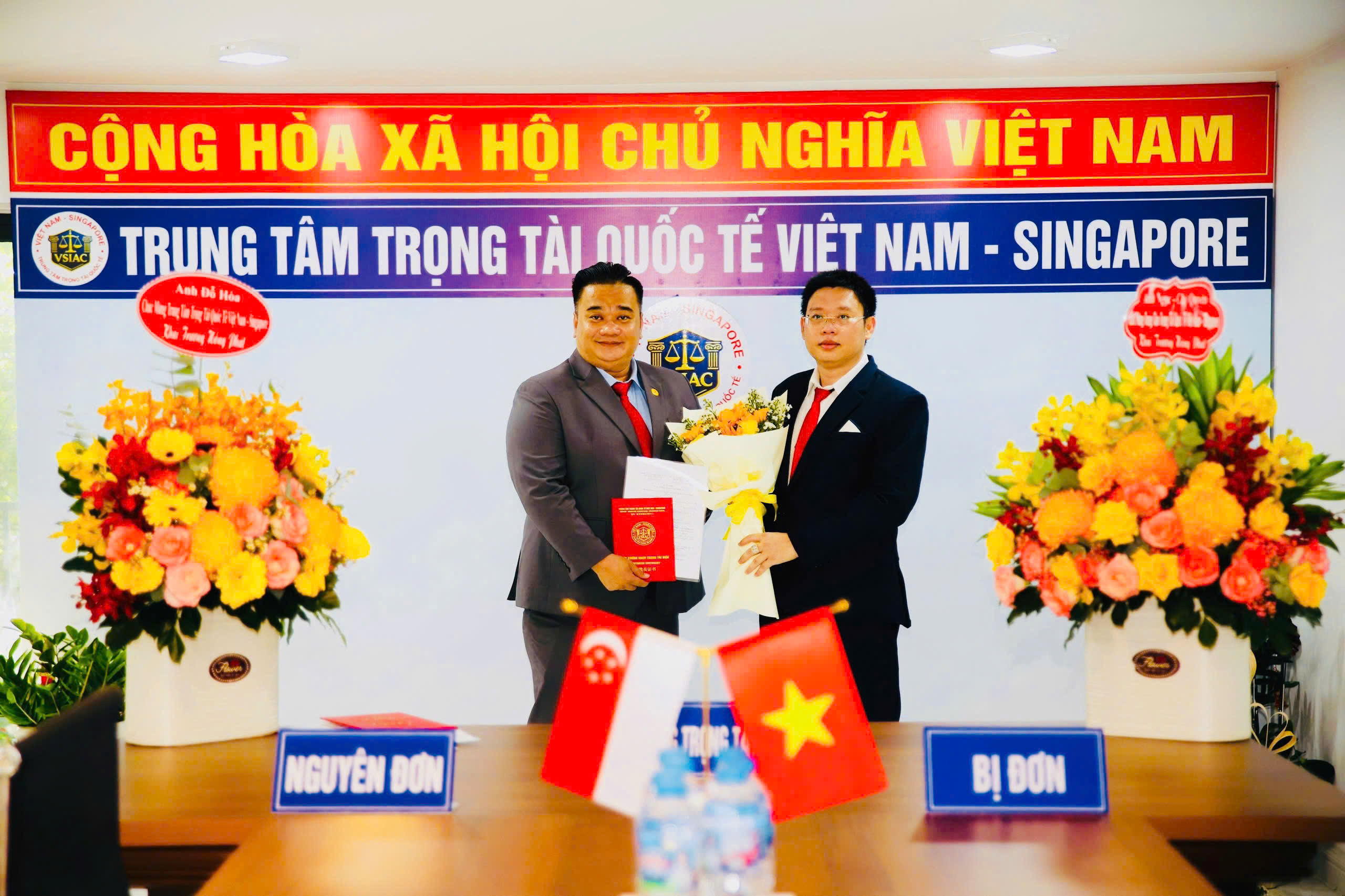 Lễ ra mắt Trung tâm Trọng tài Quốc tế Việt Nam – Singapore