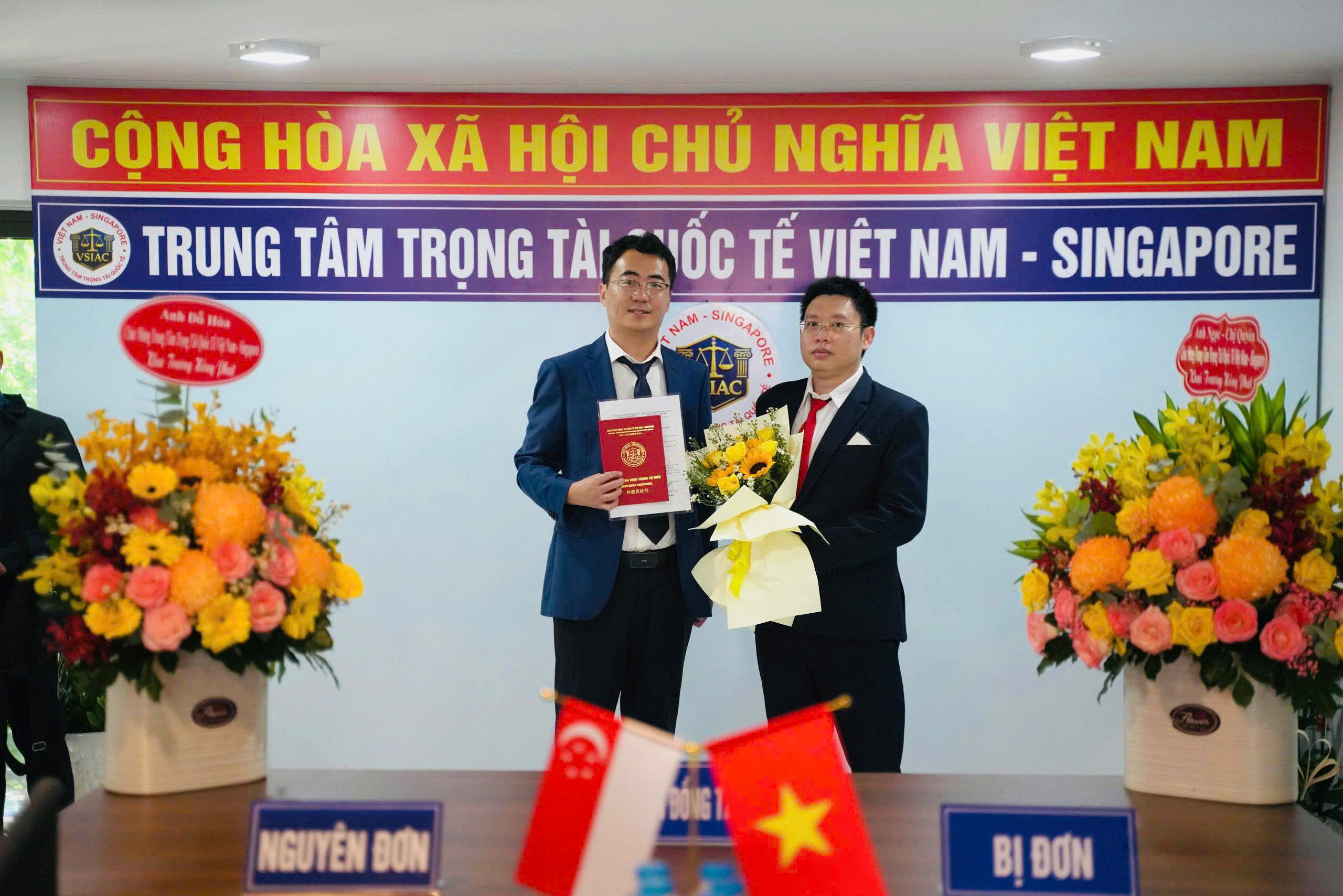 Lễ ra mắt Trung tâm Trọng tài Quốc tế Việt Nam – Singapore